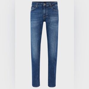 Hugo blue jeans denim, five pocket, slim fit for men